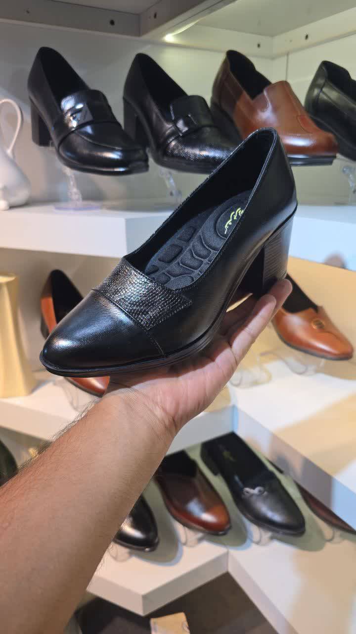 کفش طبی پاشنه دار زنانه مدل نگار